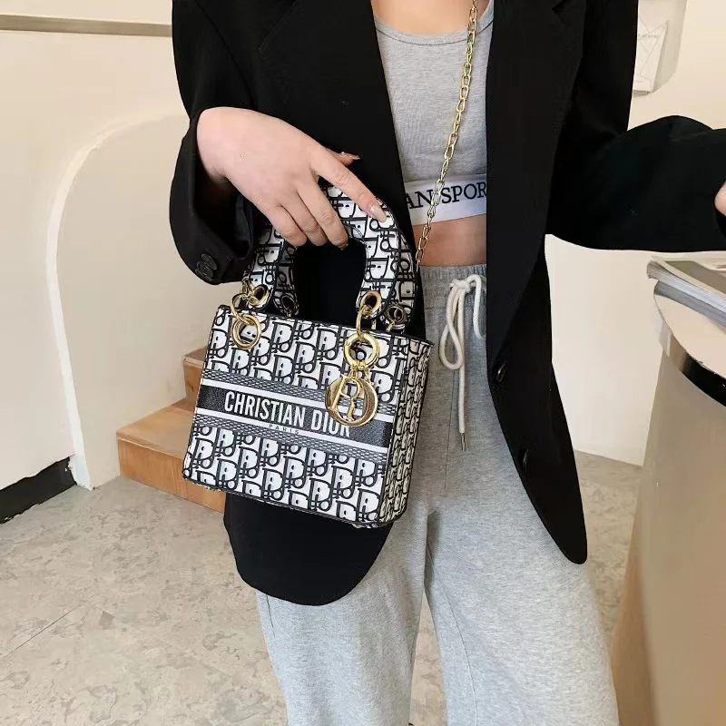 

SY Famous brand letters flowers printing Luxury 2021 ladies messenger bag for women trendy PU crossbody bags
