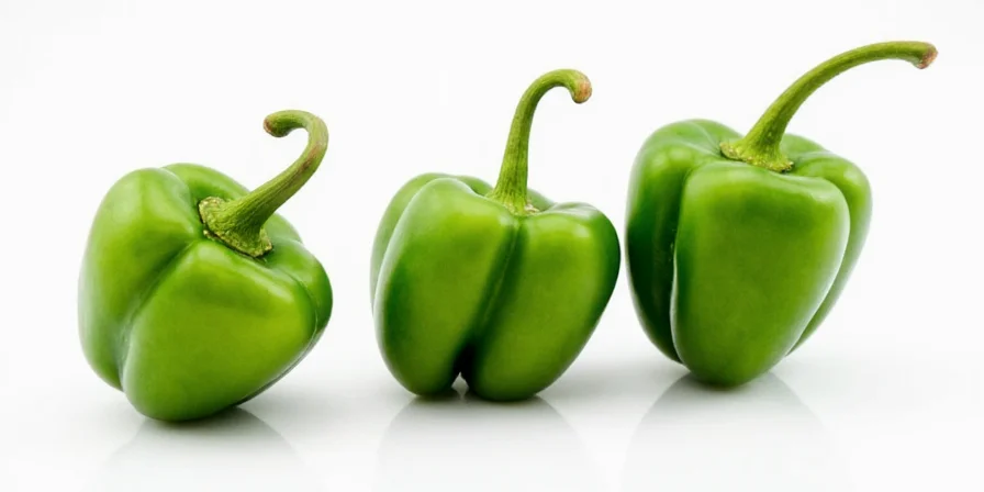 Fresh Hatch green chiles in the field