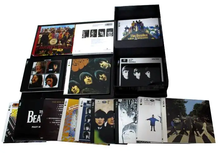 The Beatles Stereo Box Set For The Beatles 16cd+1dvd Cd Music Movies Dvd Tv  Series Cartoons Cds Festival Gift Ddp Free Shipping - Buy Series