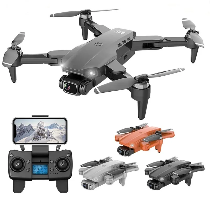 

New L900 Pro HD Dual Drone WIFI FPV Real-time Motor Rc Distance 1.2km Professional L900 Drone with Camera 4K GPS 5G about 1000m, Black/gray/orange