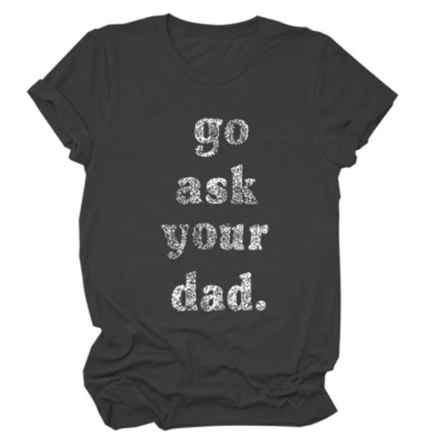 

2021 Summer Fashion Trend Street Wear Simple Letter Print T-shirt Women, Picture color