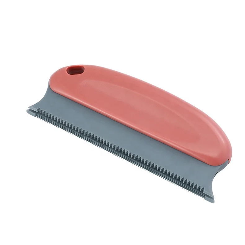 

2021 New Pet Hair Remover Cat Hair Brush Tpr Double Row Pet Fur Comb, As picture