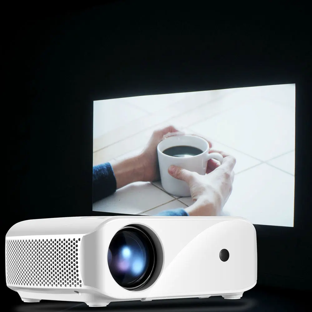 

2019 Brand New F10 2800 Lumens 1280*720p 4inch 1080P lcd Led pico Projector for Home Cinema