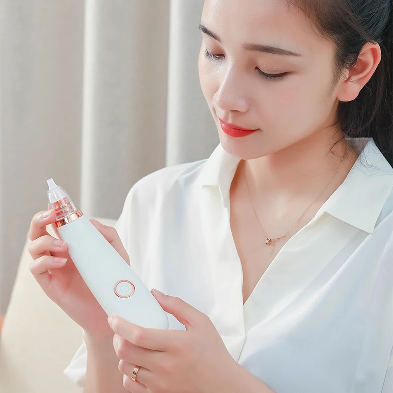 

Special Hot Selling Electric Facial Pore Cleaner Blackhead Remover Vacuum, White