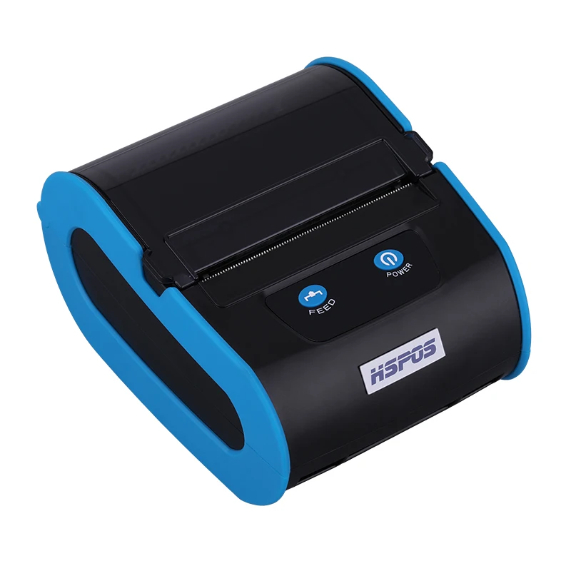 

HSPOS Wholesale 80mm Portable Label Thermal Barcode Printer USB and Blue-tooth Free SDK HS-PL83AI