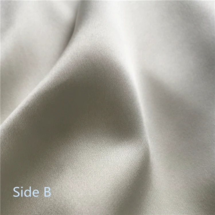 
19MM/22MM/25MM/30MM/40MM Dyeable Silk Satin Heavy Satin Silk Fabric 100% Pure for dyeing 