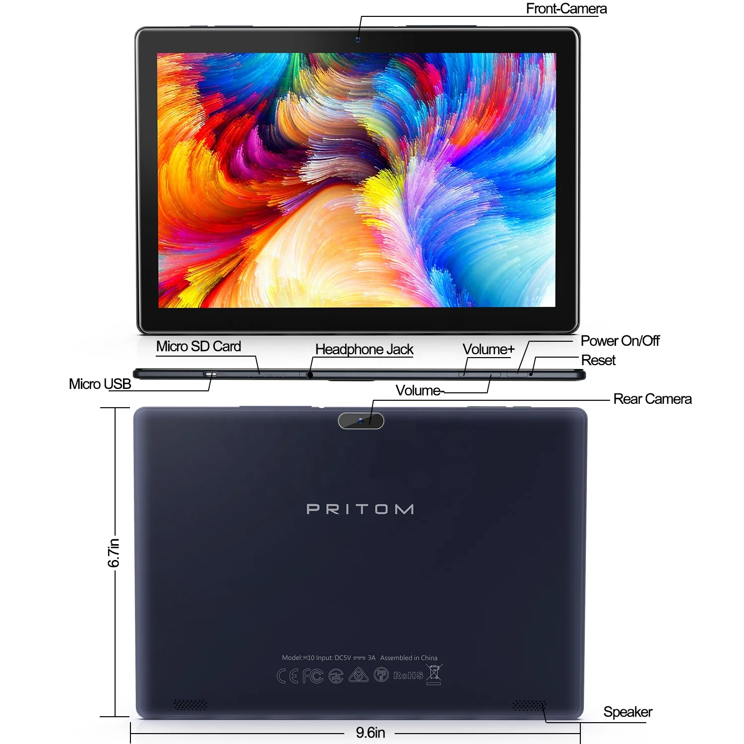 

10.1 inch educational tablet pc for student online classroom