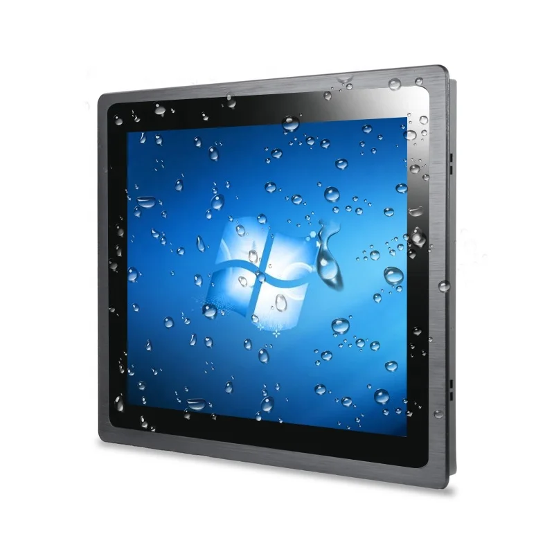 

Waterproof 17 Inch X86 J1900 Industrial Touch Screen Desktop Computer All-in-one All In One Panel Pc, Silver or black