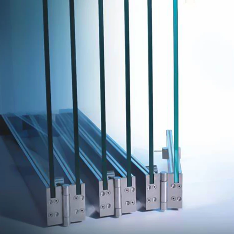 
Modern Interior Or Exterior s Bi Design Gate, Save Space Partition Frosted Frameless Tempered Glass Slid Ing Folding Door 