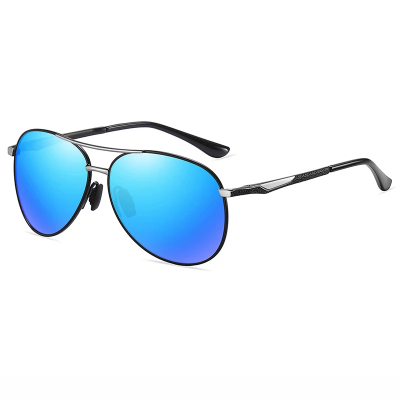 

Superhot Eyewear 71126 Men's Driving Sun glasses Mirrored Polarized Metal Sunglasses