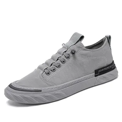 

2021 trend ice silk leisure one-step cloth shoes summer breathable sneakers canvas shoes, 3 colors