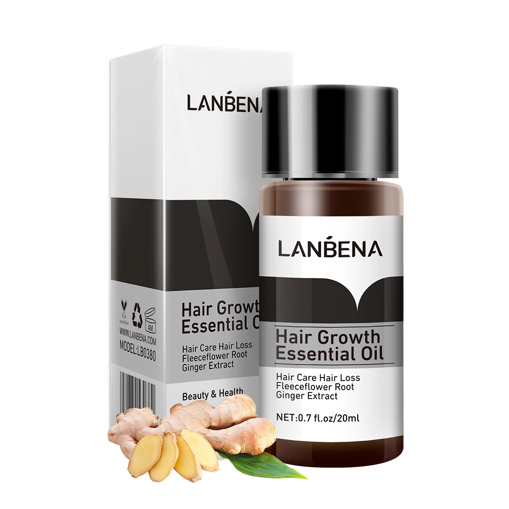 

LANBENA Hair Growth Products Essential Oil Liquid Treatment Preventing Hair Loss Hair Care 20ml