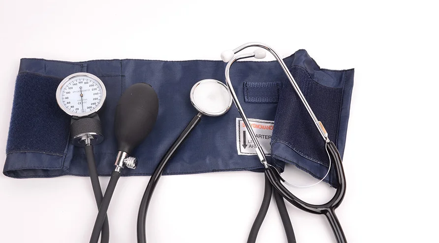 
Adult Pocket Aneroid/Scope Kit-Professional manual blood pressure monitor Sphygmomanometer with Durable Carrying Case 