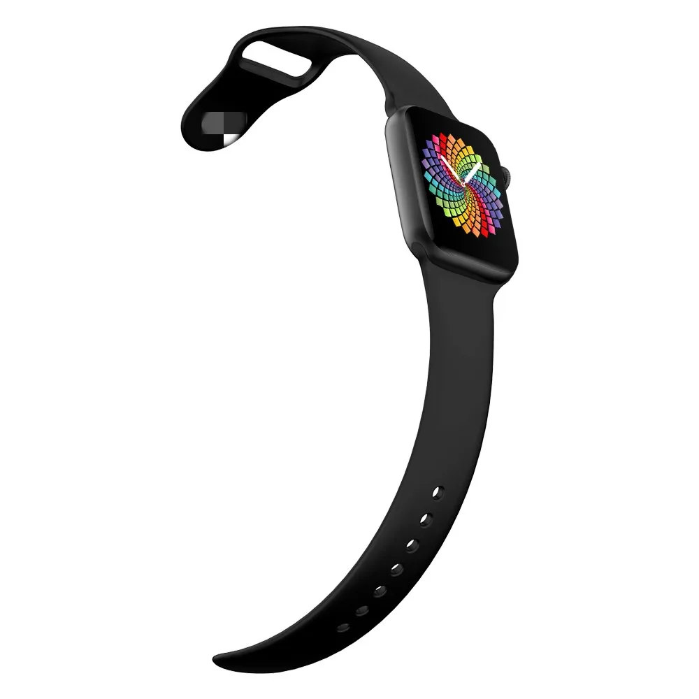 

2020 Trending smart bracelet Waterproof Heart Rate Blood Pressure blood oxygen temperature smart watch, Black, white, pink