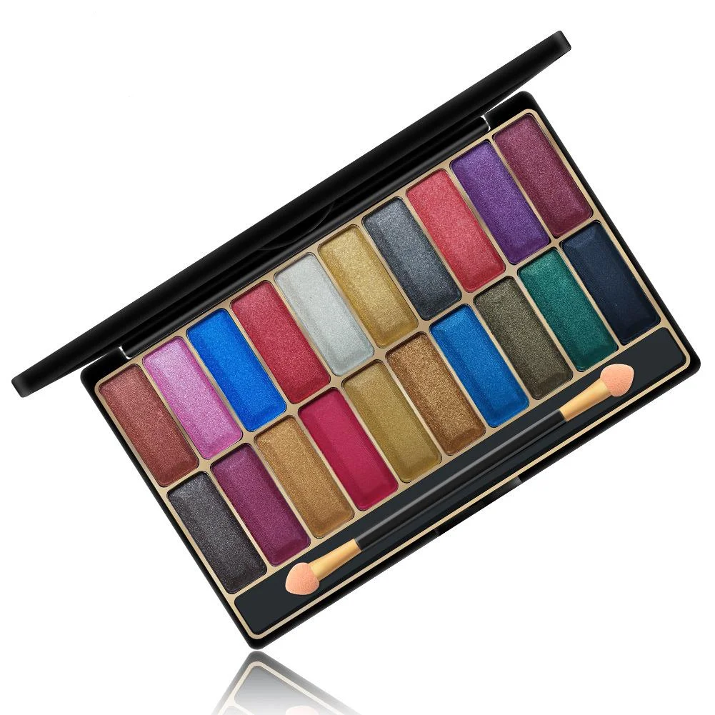 

Amazon Hot Sale Eye Makeup Palette Glitter Pigment Matte Beauty Eye Shadow Easy Long Lasting Eyeshadow Palette