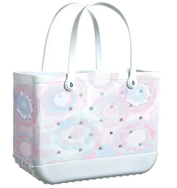 

Popular PVC Tote Woman Large Shopping Basket Bags Silicone Eco-friendly EVA Bogg Bag Jelly Candy Lady Handbags Wholesale A-138