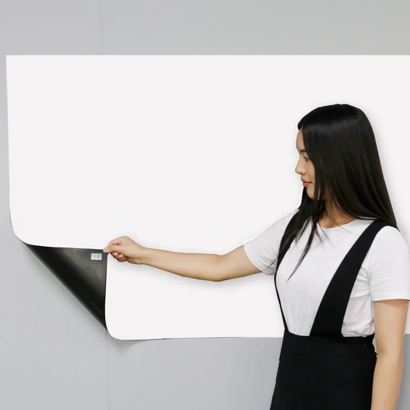 

Interactive whiteboard can be customized magnetic adhesive dry eraser whiteboard is used for fridge