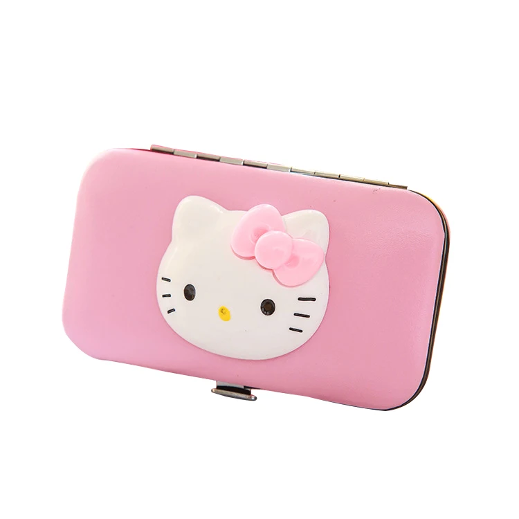 

Professional manicure set nail scissors clipper set with case