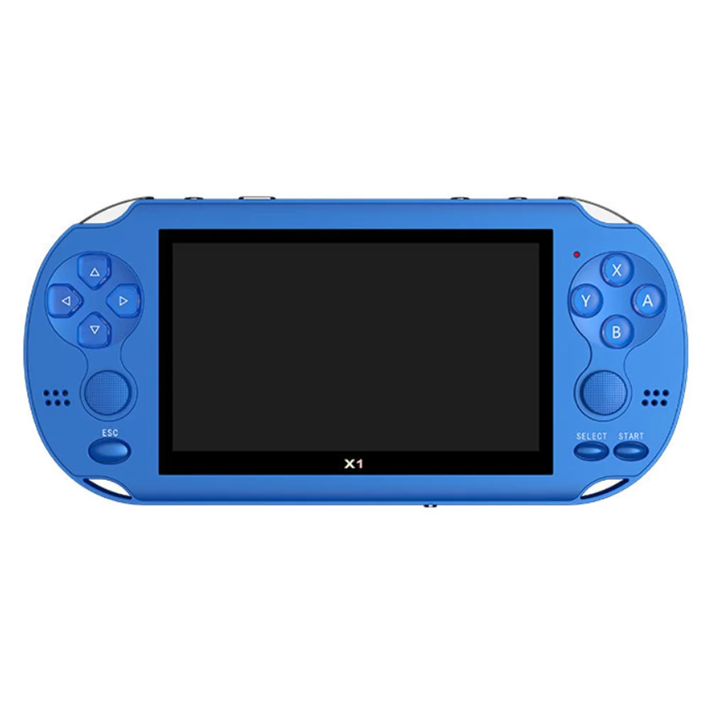 

NEW X1 Video Game Console For PSP Retro Handheld Game Player 4.3 Inch Screen Support Mp3 Mp4 Player E-book, Black, white, blue