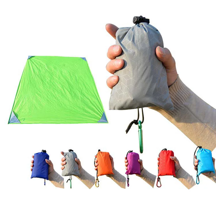 

Promotional Custom Logo Outdoor Picnic Sand Proof Free Beach Blanket