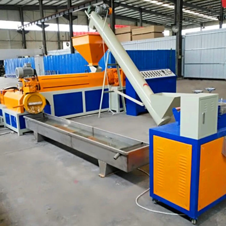 
Waste Recycling And Plastic Pet Flake Pp Pe Granulating Machine 