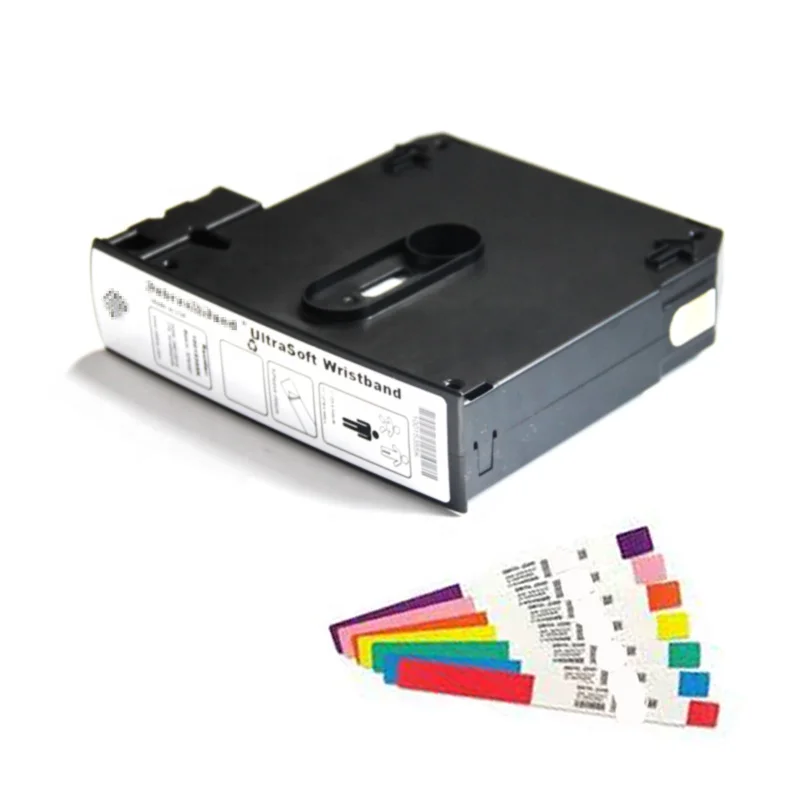 

LW-02 Compatible White Color 10015355K For Zebra Hc100 Cartridge-based Wristband Label Printer For Healthcare Amusement HC