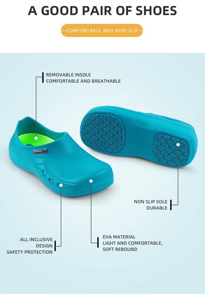 Hospital Doctor Nurse Footwear Work Eva Shoes Medical Clogs Breathable ...