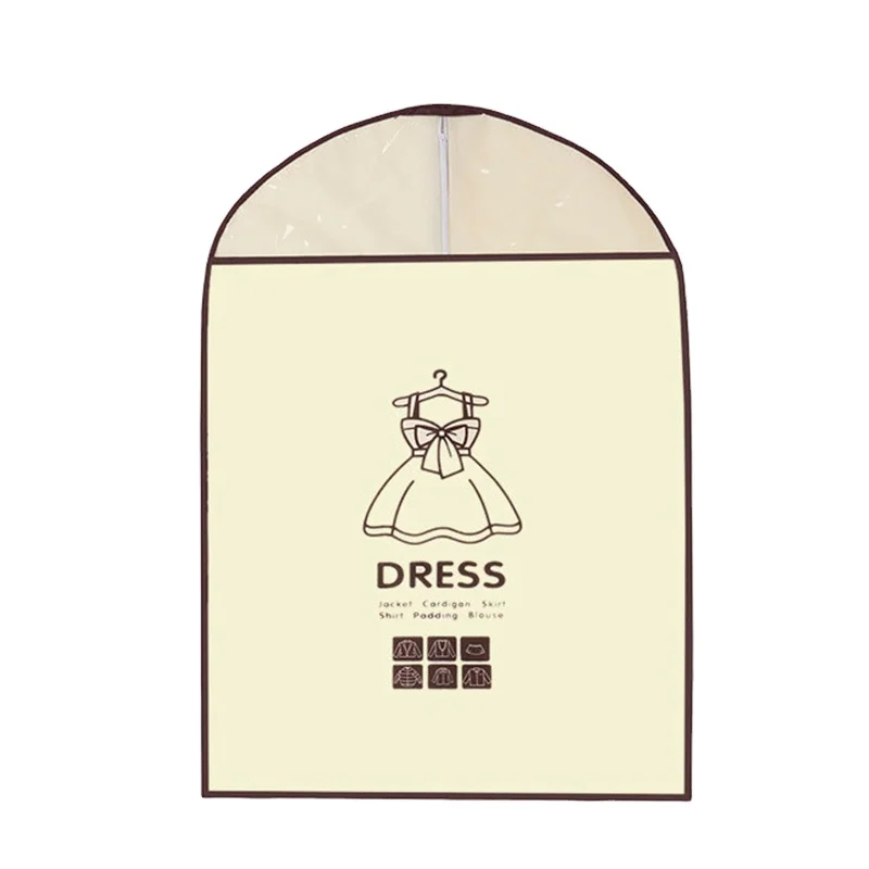 

Duffel garment shopping bag textile fabric High Quality Foldable Hanging Clothes Cover Travel Garment Suit bag, Black