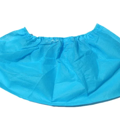 

Covers Factory Non Slip Disposable Non Skid PP Shoe Cover, Blue