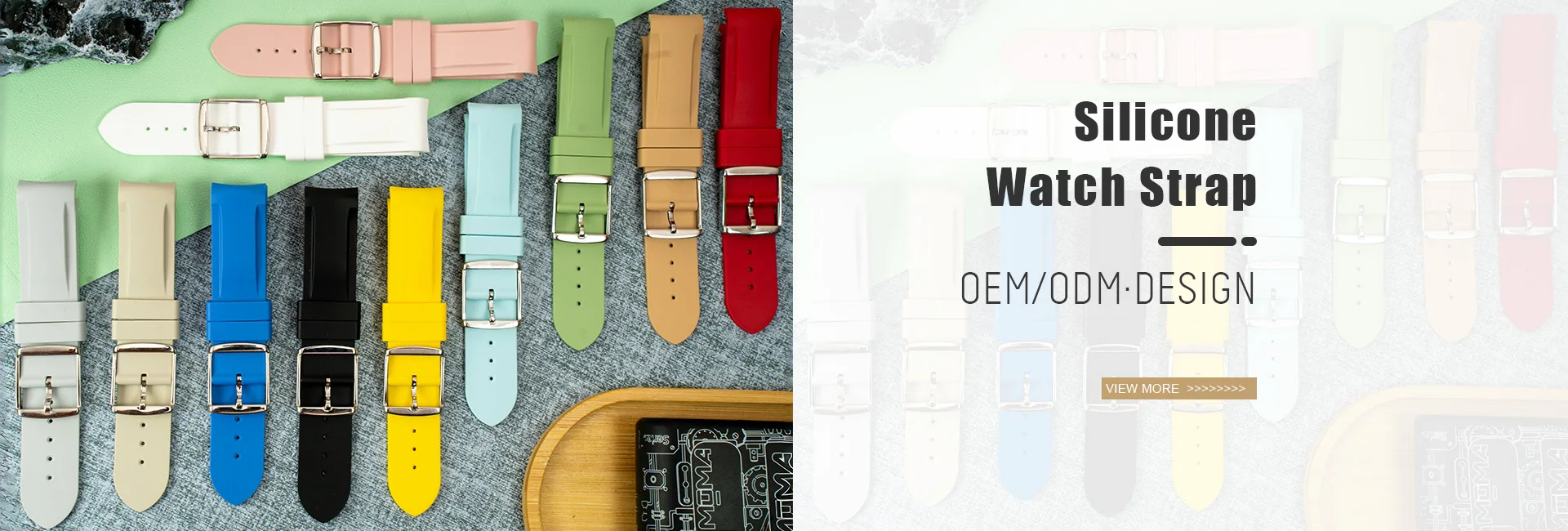 Wholesale China Rubber 24 mm Wristwatch Strap 5010.MO_K0038840 main image 0