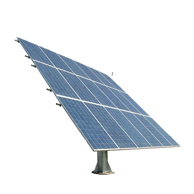 
7.5kw dual axis tracker solar tracking system sun tracker 2 axis solar tracking system solar panel tracking axis pv system 