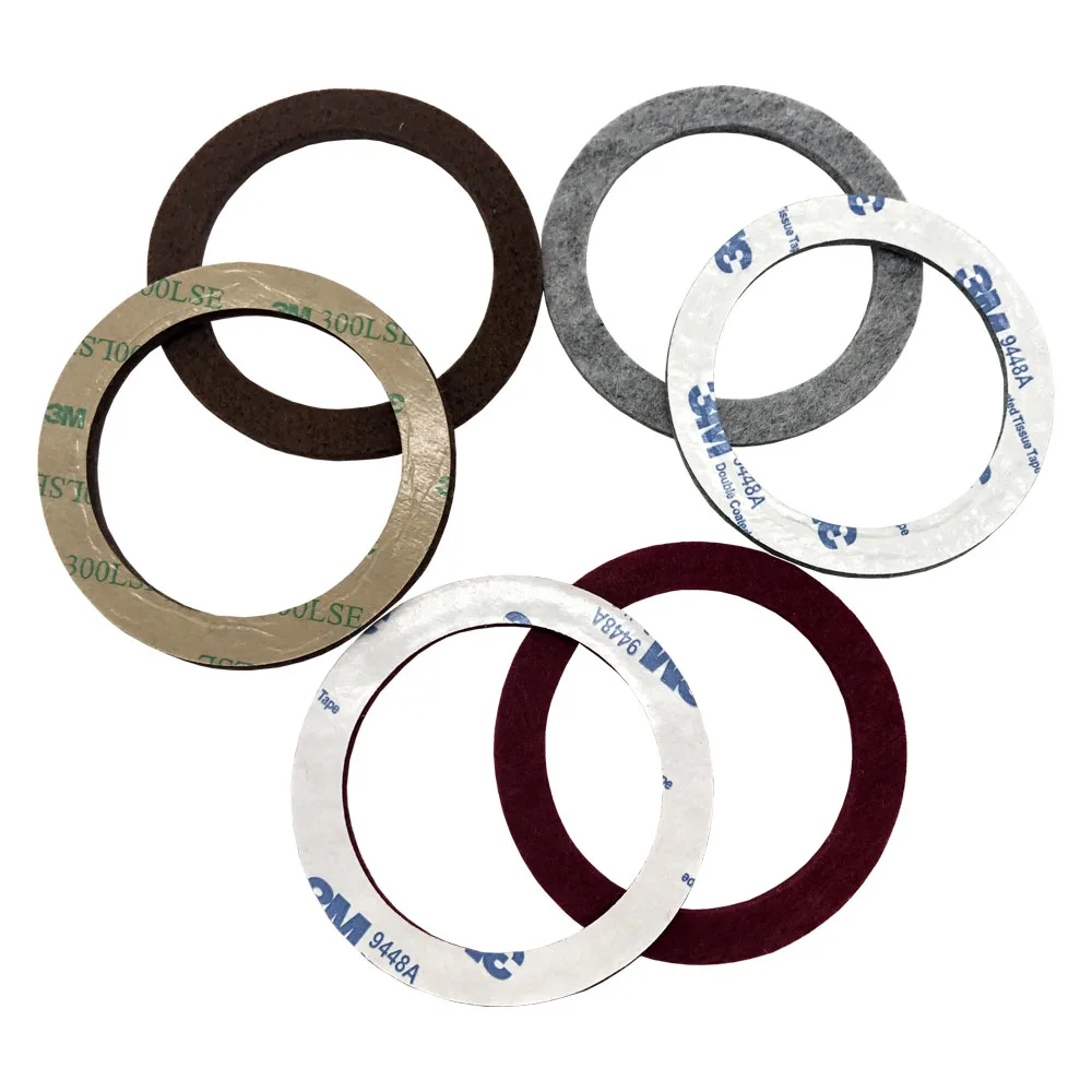 Custom Die Cut Heat Resistant Industrial Oring Sealing Gasket Wool