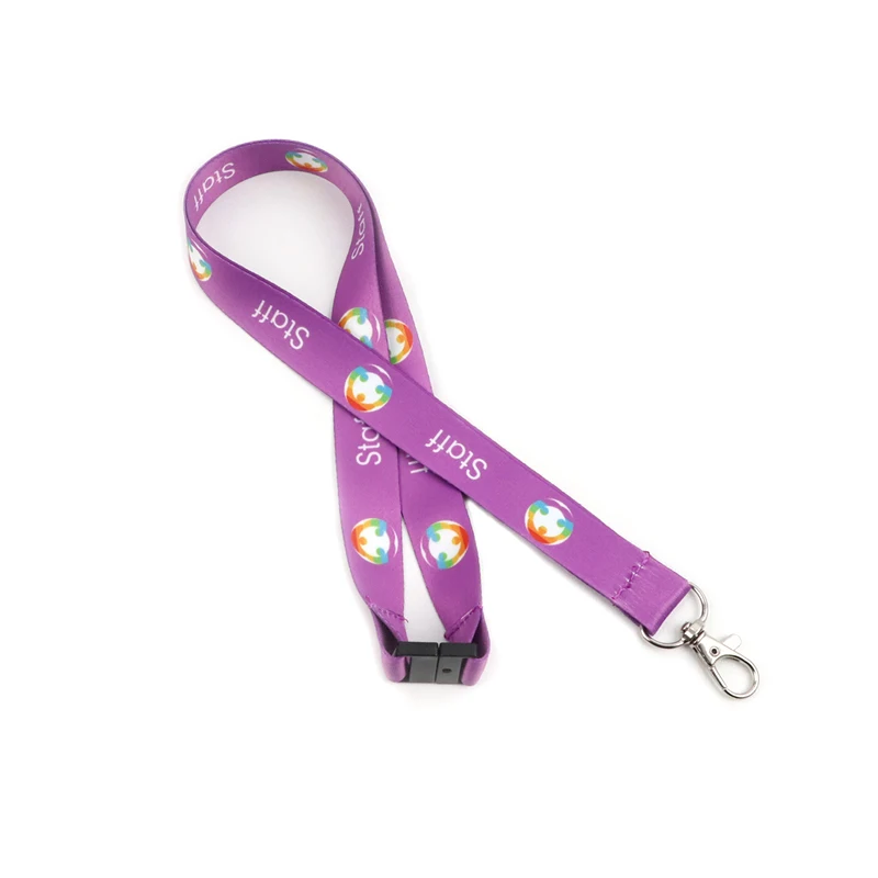 

Low moq wholesale custom simple chain lanyards for mobile phone