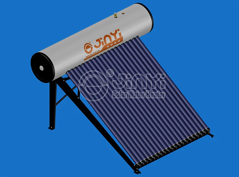 Rooftop Pressurized Solar Hot Water Heaters Compact Heat Pipe Solar