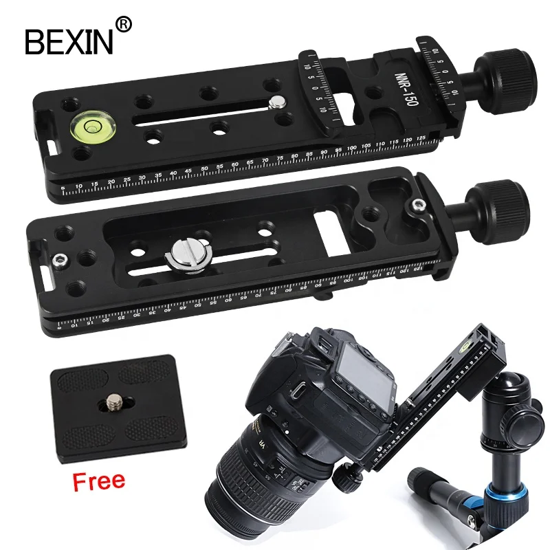 

BEXIN DV camera slider camera tripod arca swiss RRS QR quick release plate clamp photos macro accessories focusing rail slider