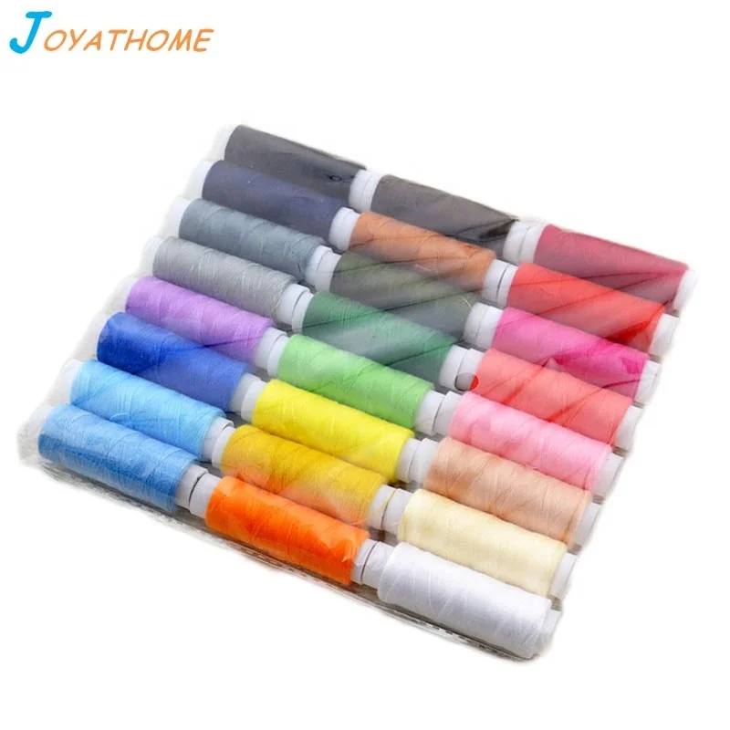 

Amazon Hot Sale 24 Colors Hand Sewing Thread Cone Box Set Tool Spools Mini Storage Kit Cotton Threads Overlock