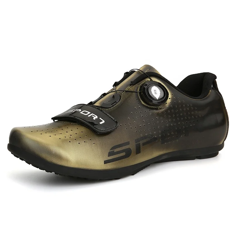 

Professional Men'S Large Size Rubber-Soled Bicycle Non-Slip Mountain Bike Road Shoes Cycling Shoes
