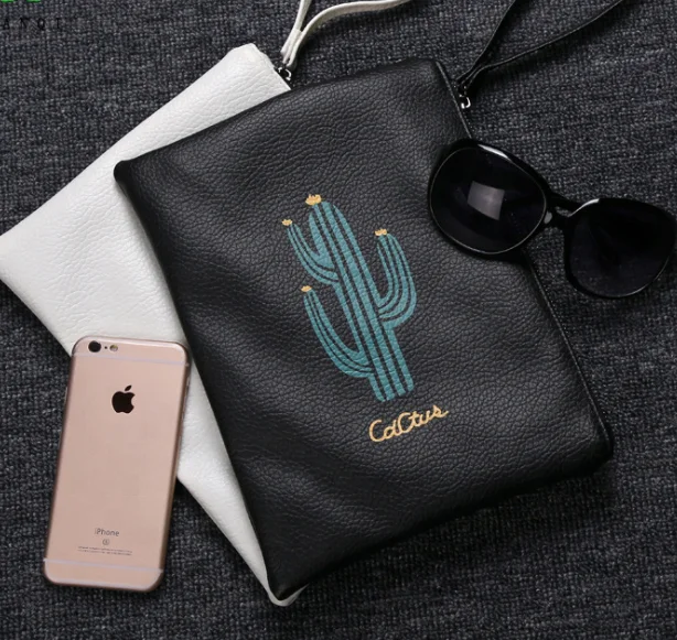 

Cactus Simple Luxury Large Portable Girl PU Leather Ladies Bag Women's Handbag