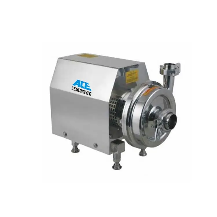 

New Design Sanitary Stainless Steel 5 Hp Centrifugal Pump For Pharmaceutical
