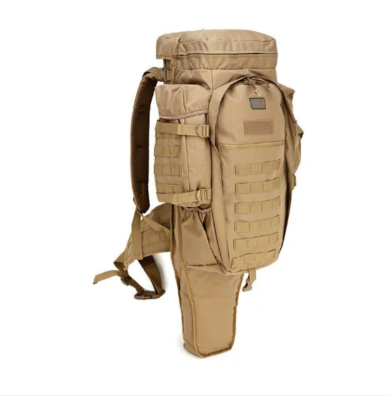 户外df70l户外狩猎步枪枪袋背包棕褐色黑色绿色股票批发