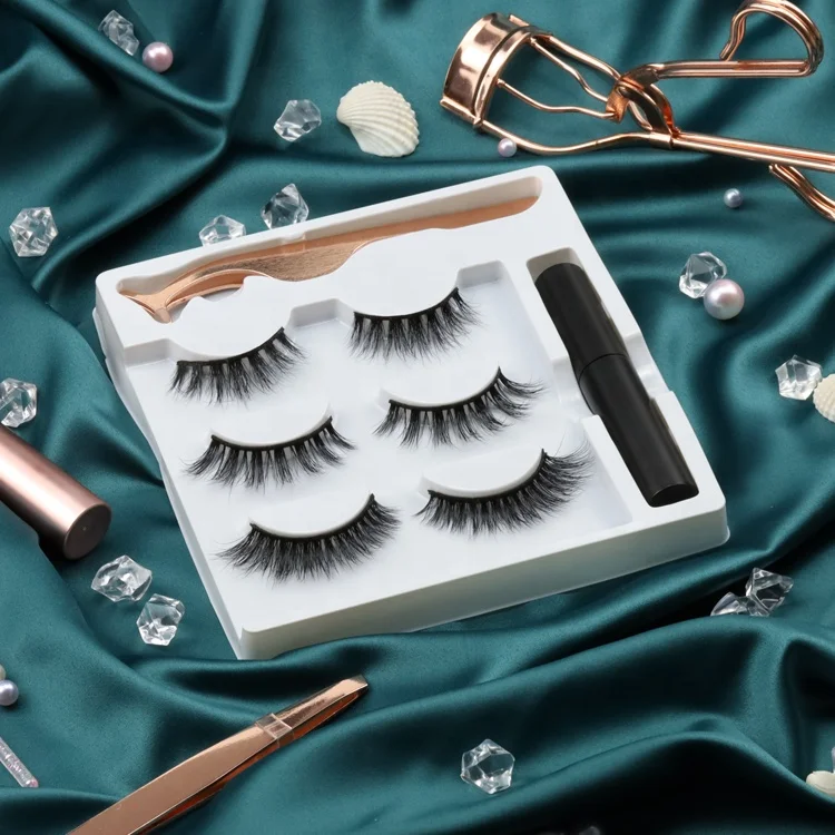 

Wholesale 100% Cruelty Free Black Cotton Band 3D Mink Fur Eyelashes Manufacturer 2020 PD48 ZX104, Natural black