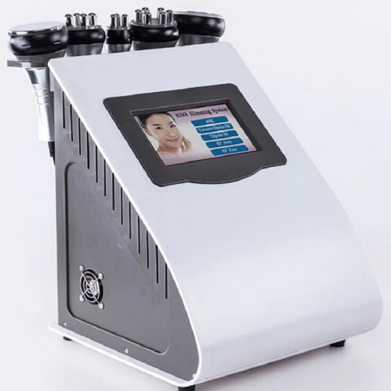 

New 6 in 1 spa face lift rf 40k cavitation slimming machine