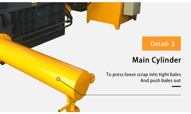 Small turn out scrap metal recycling equipment machine