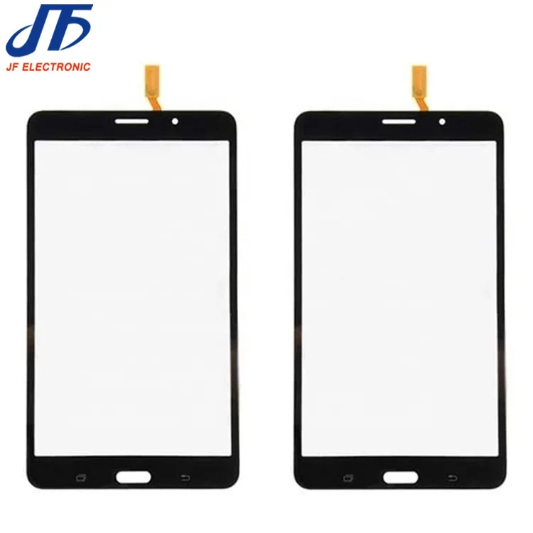 

Mobile phone tablet parts for samsung galaxy tab 4 sm-t231 t230 touch screen digitizer glass panel only touch, Black