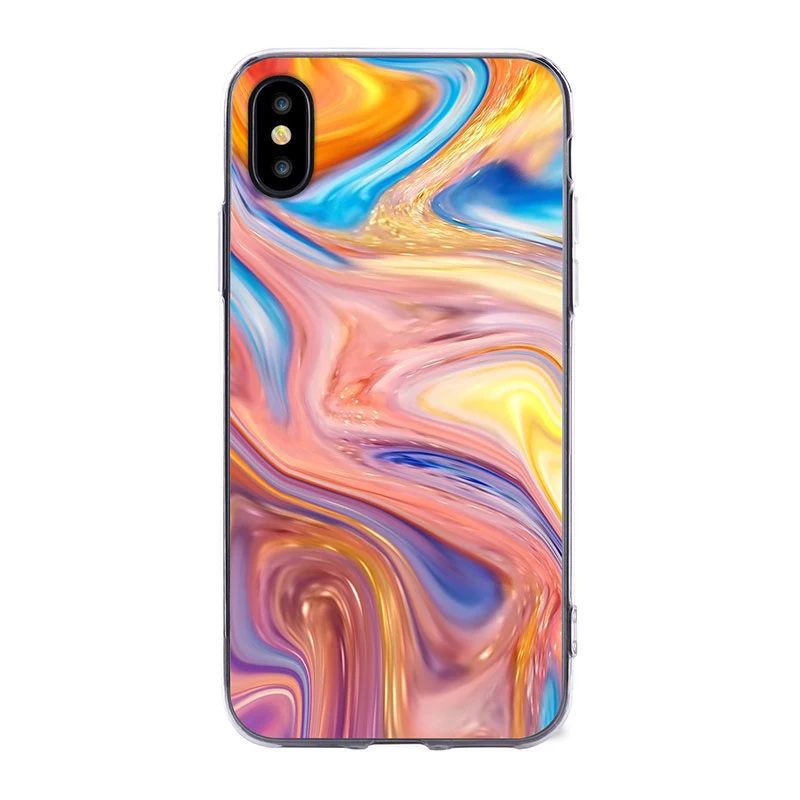 

Wholesale Custom PC+TPU Cell Phone Case For Iphone X case, Black;blue;green;pink;white