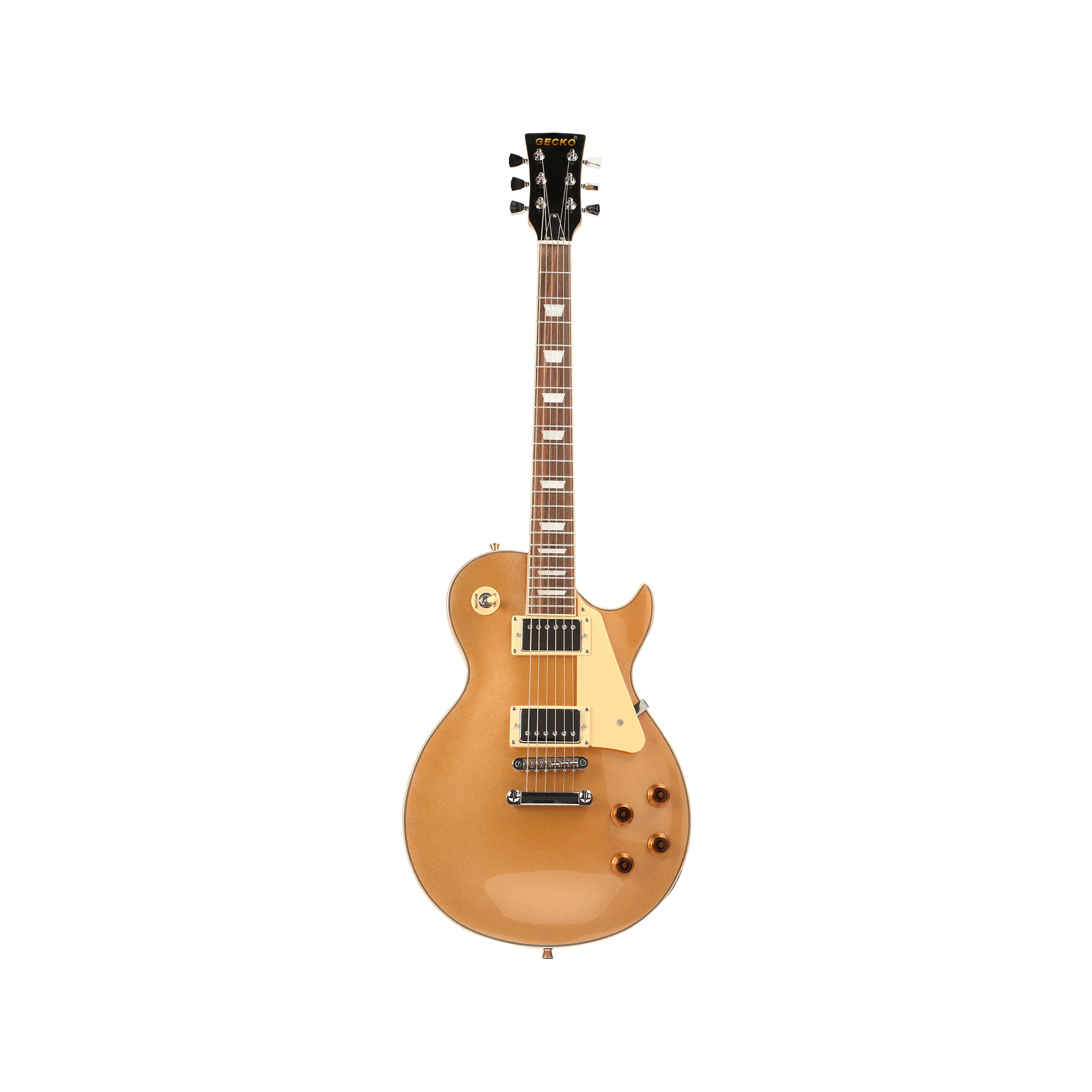 

Gecko Boutique launches factory-priced electric guitars to support brand customization, Gloss finish, gold