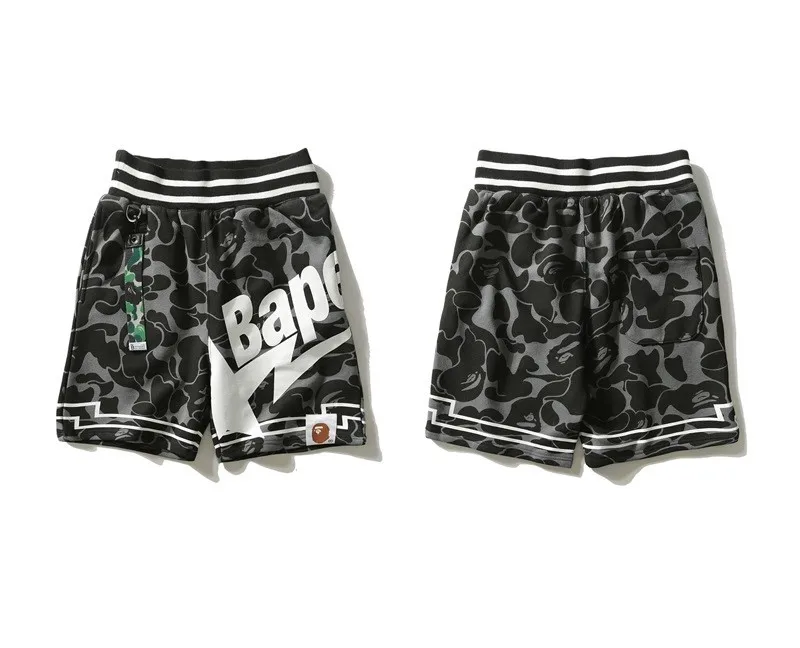 

Good Quality Wholesale Print Ape Bape Camouflage Shorts Casual Men Fitness Bape Shorts, Custom color