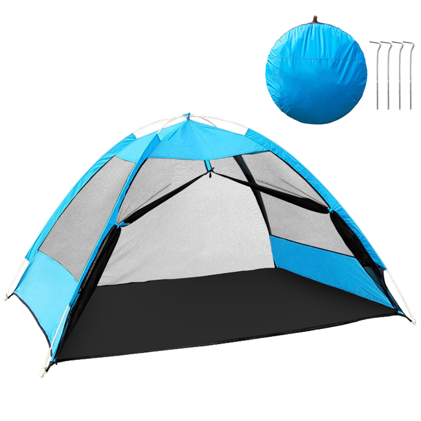 

Camping Pop-up Tent Ultralight Mesh Tent 2 Person Beach Leisure Net Tent For Outdoor Hiking Climbing Equipment