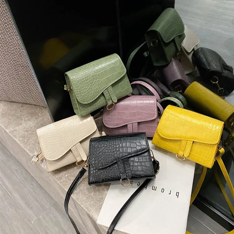 

Factory Price Women Shoulder Bags Crocodile Pattern Sling Bag Crossbody Custom Messenger Bag