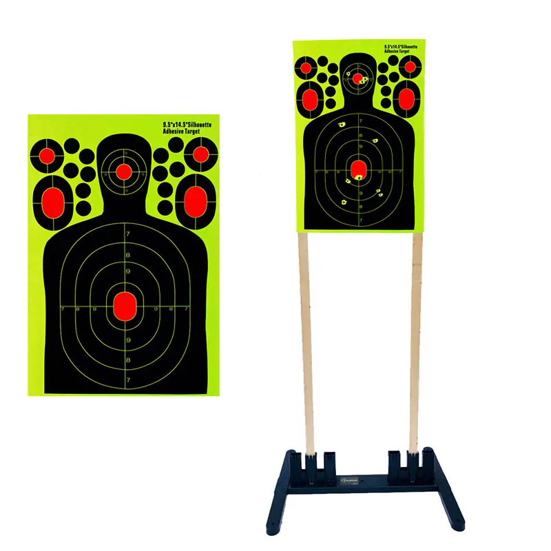 

Shooting Human Nature Hunting Training Target Paper Fluorescence Sticker Shooting Target Paper Outdoor Target Sticker, As shown